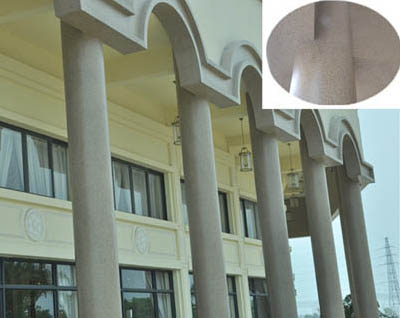 仿花崗巖漆案例