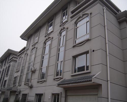 巖片漆工程案例