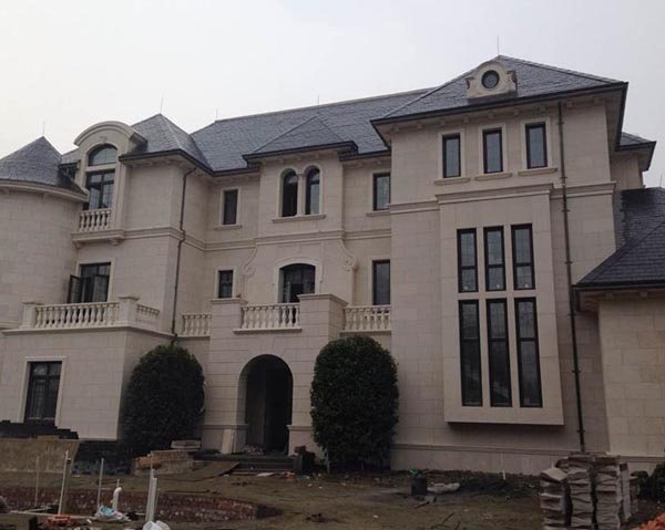 巖片漆工程案例