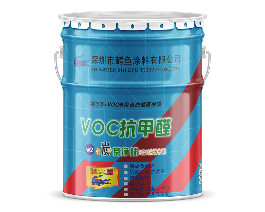 竹炭茶凈味5合1內(nèi)墻漆